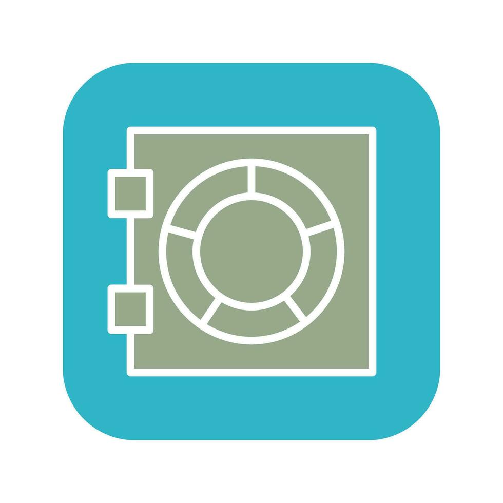 Safe Box Vector Icon