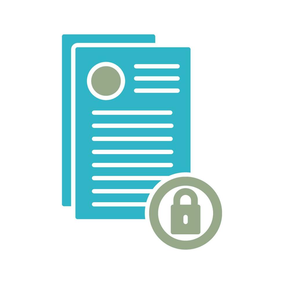 icono de vector de privacidad