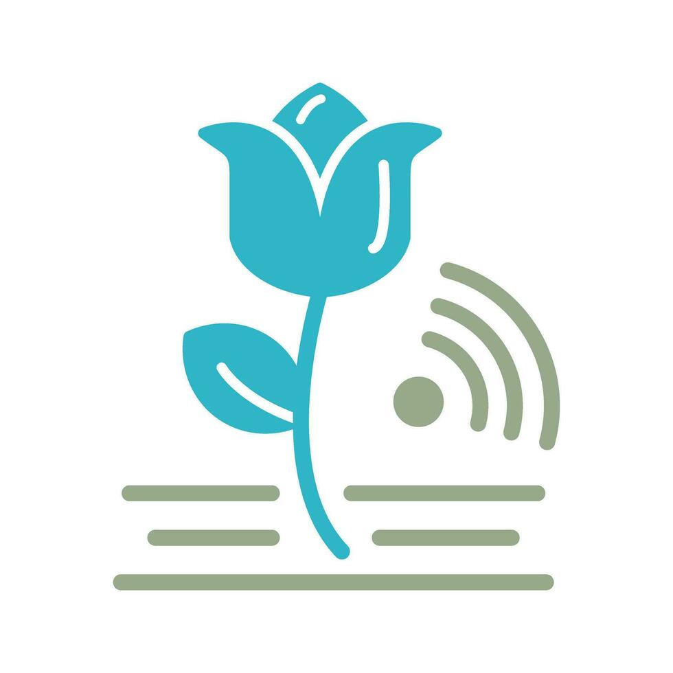 icono de vector de flores