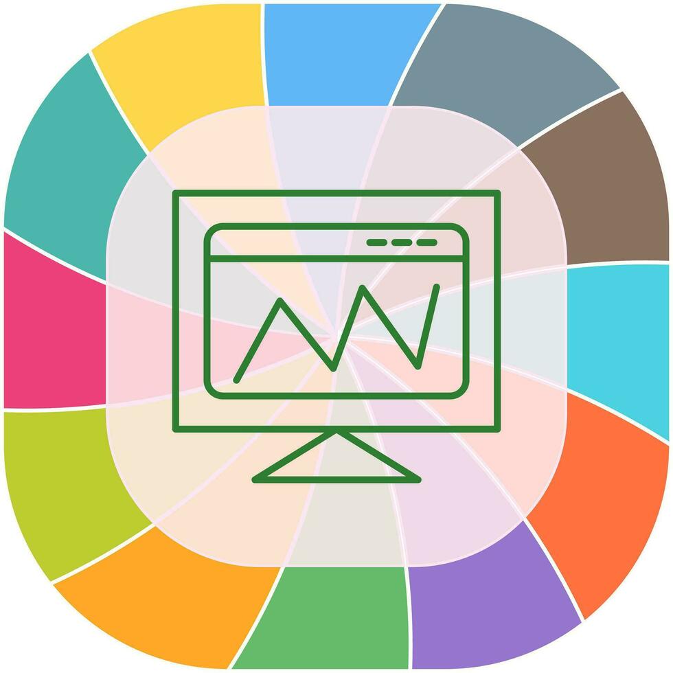 Web Analysis Vector Icon