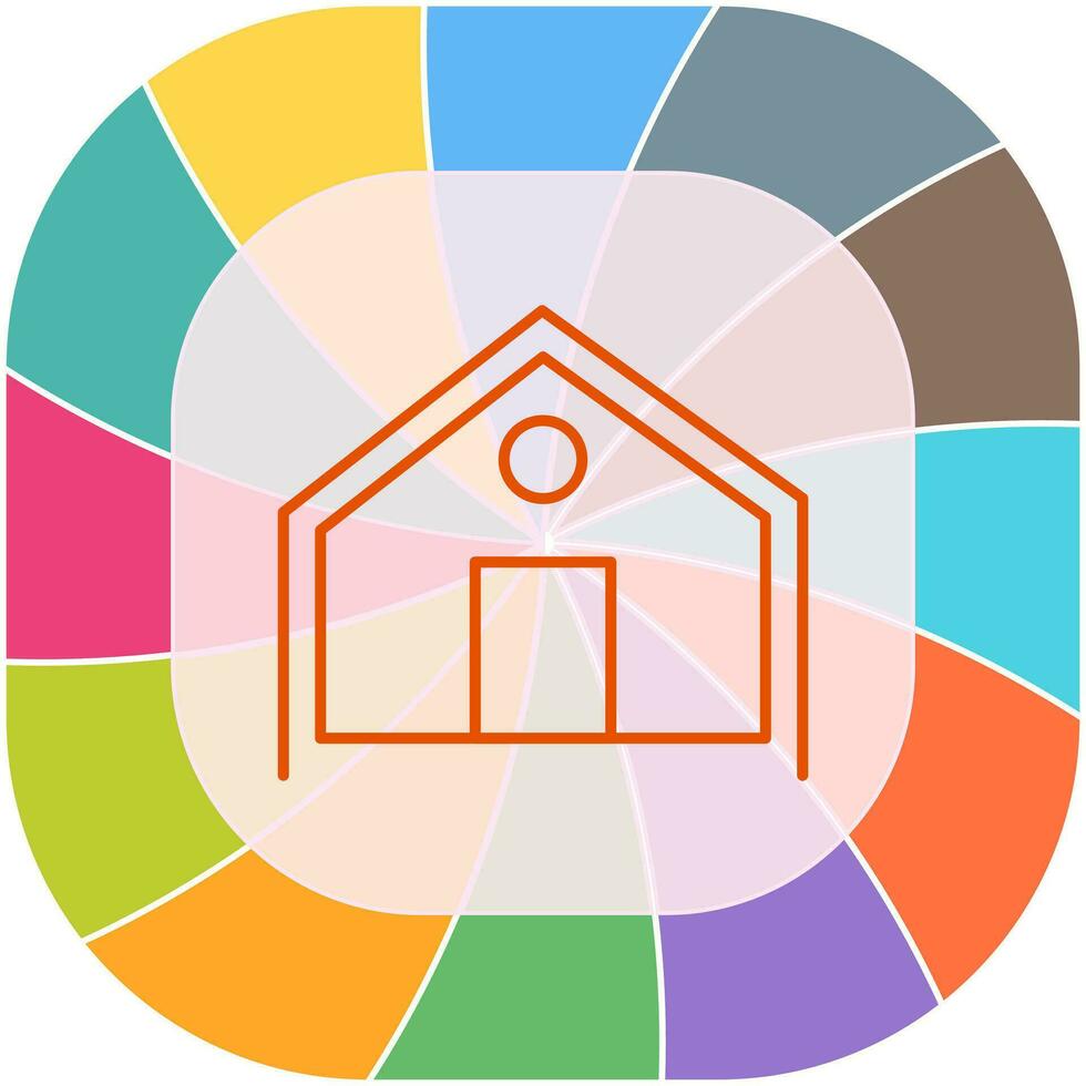 Tent Vector Icon