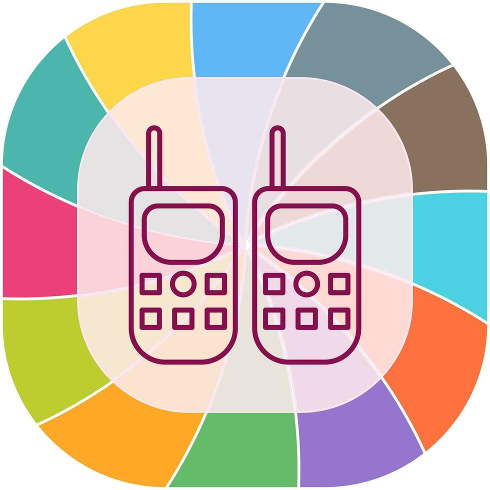 Walkie Talkie Vector Icon