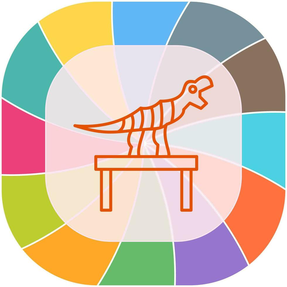 Bones Exhibit Vector Icon