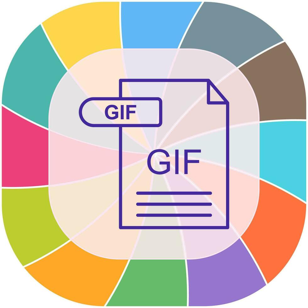 GIF Vector Icon
