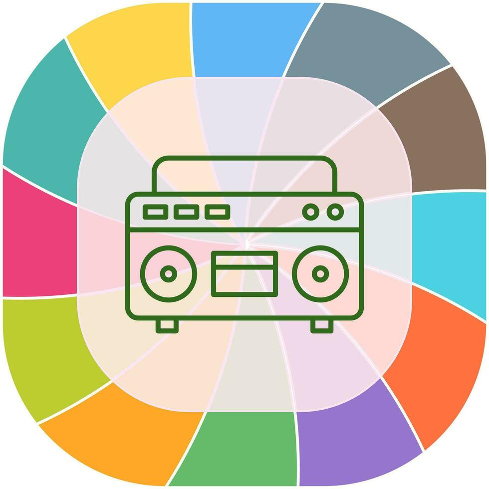 Casette Player Vector Icon