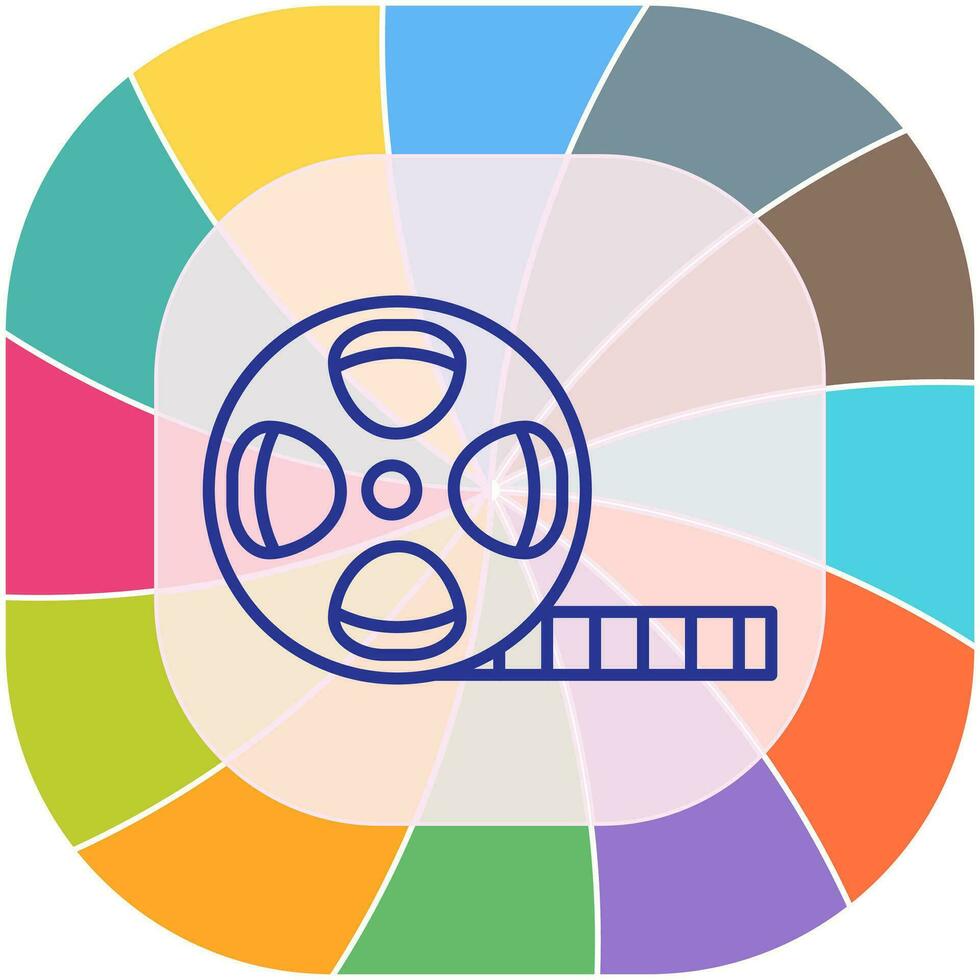 Film Reel Vector Icon