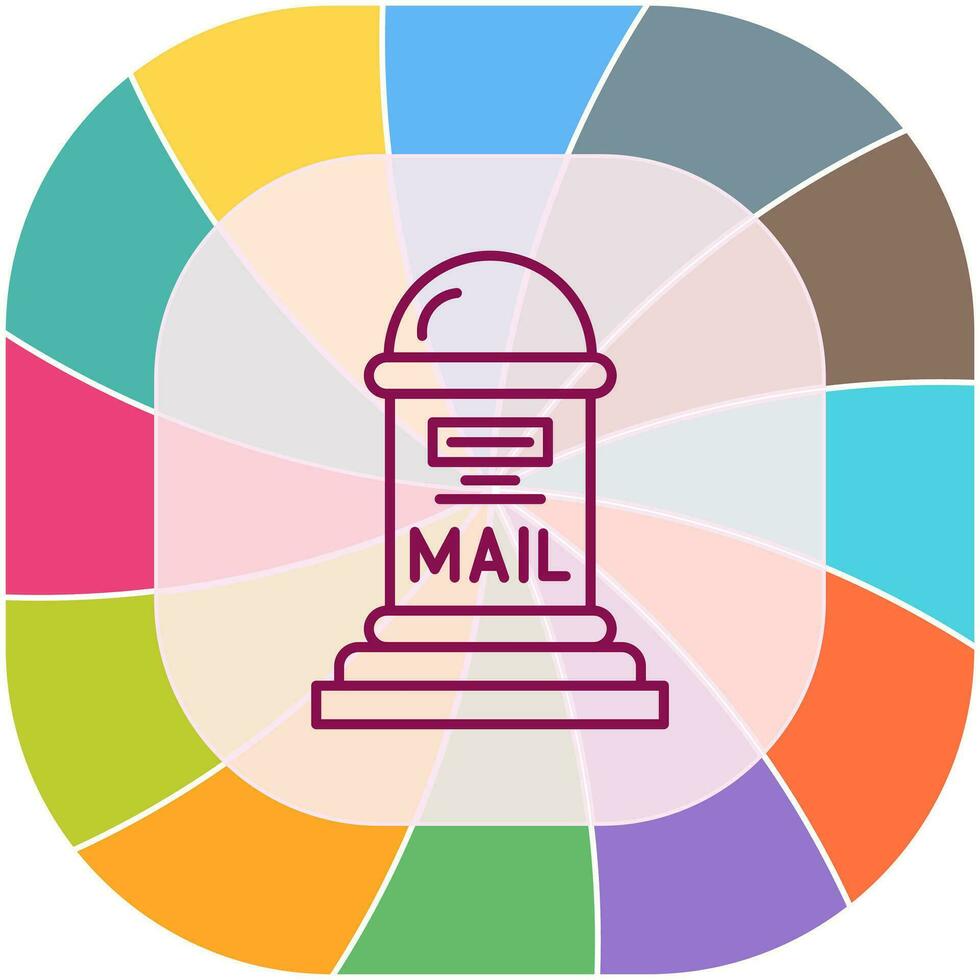 Mail Box Vector Icon