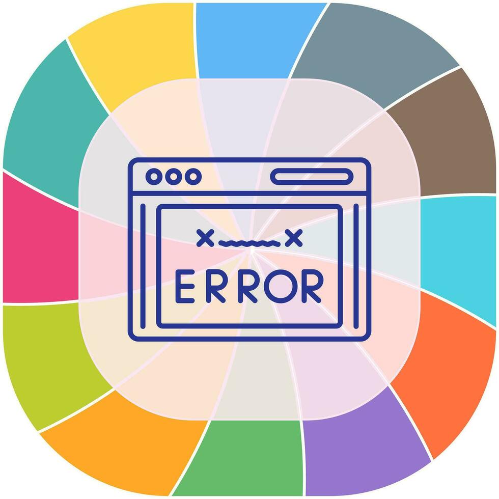 Error Code Vector Icon
