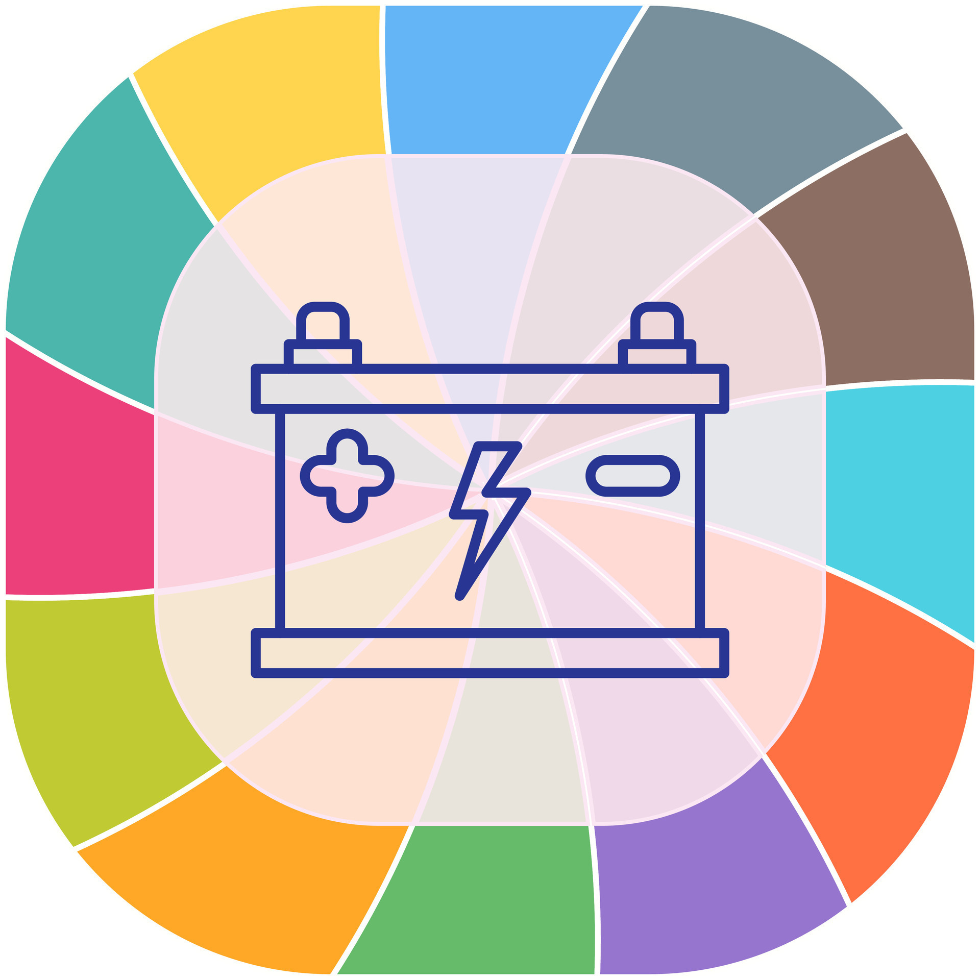 accumulatore di energia batteria caricabatterie concetto 26322080 Arte  vettoriale a Vecteezy