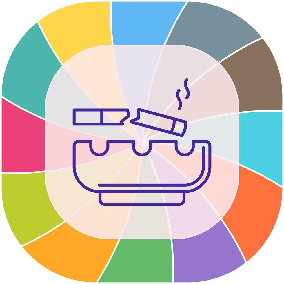 Broken Cigarette Vector Icon