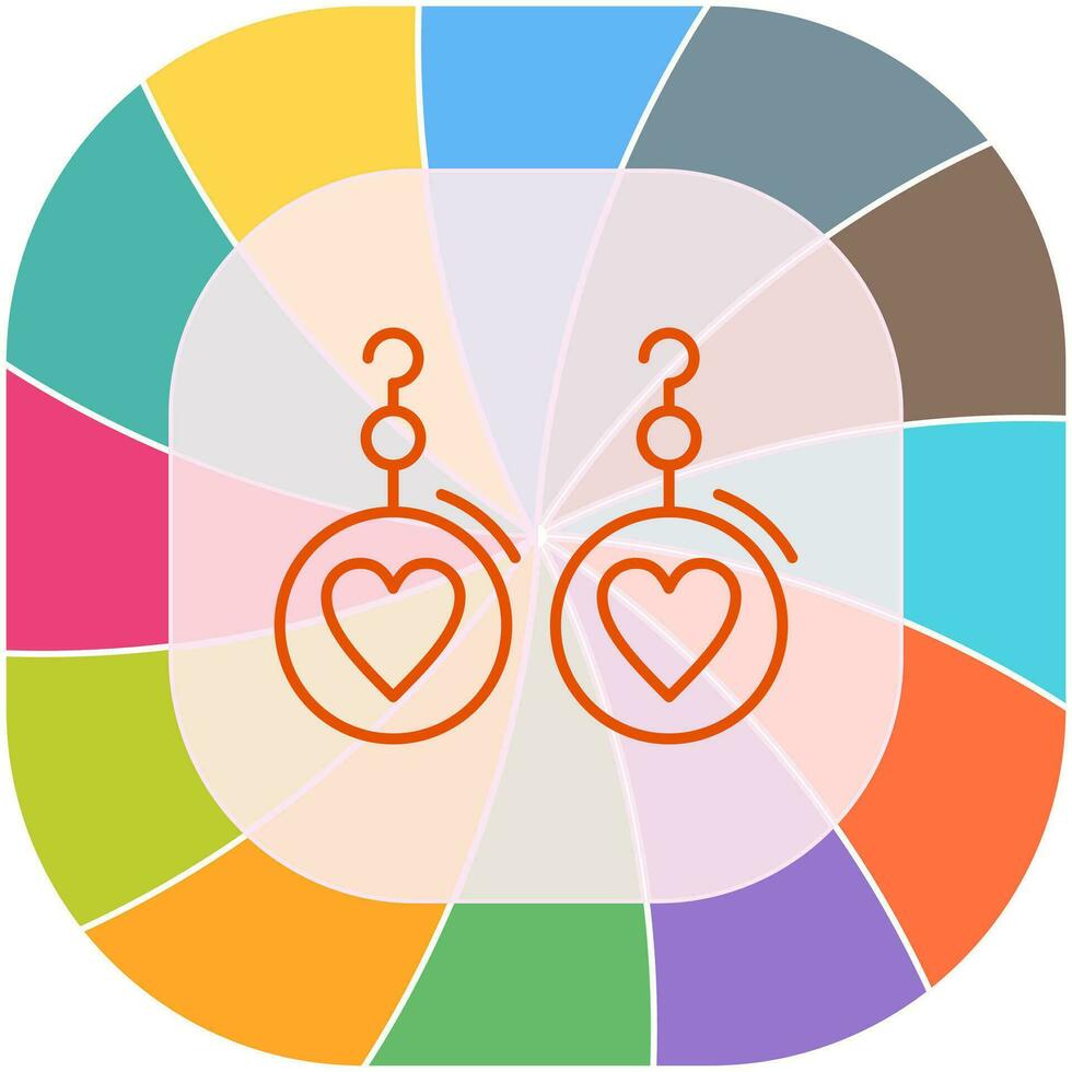 Earrings Vector Icon