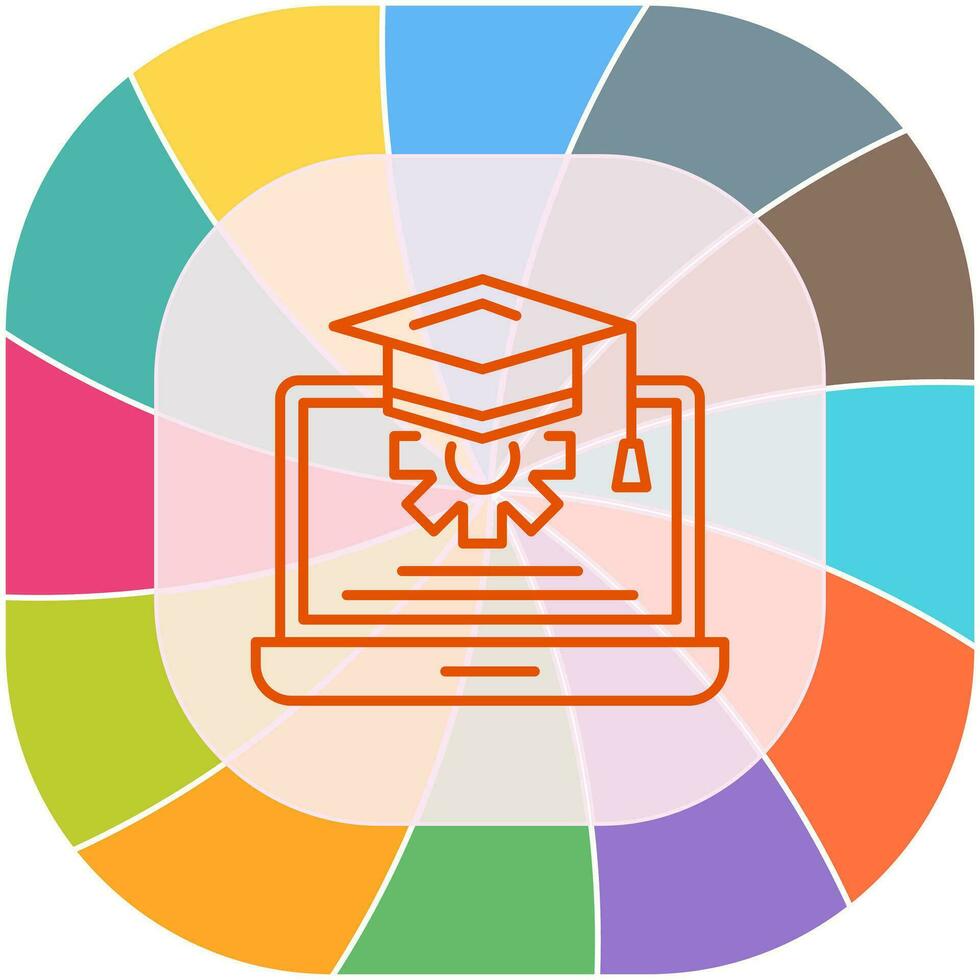 icono de vector de curso