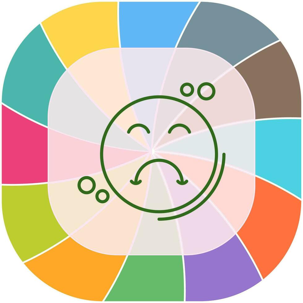 Upset Vector Icon