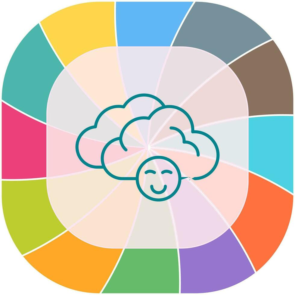 Cloudy Vector Icon