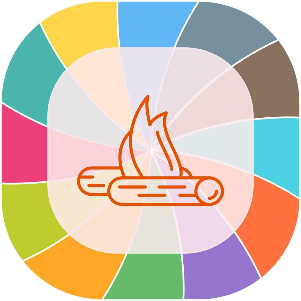 Bon Fire Vector Icon