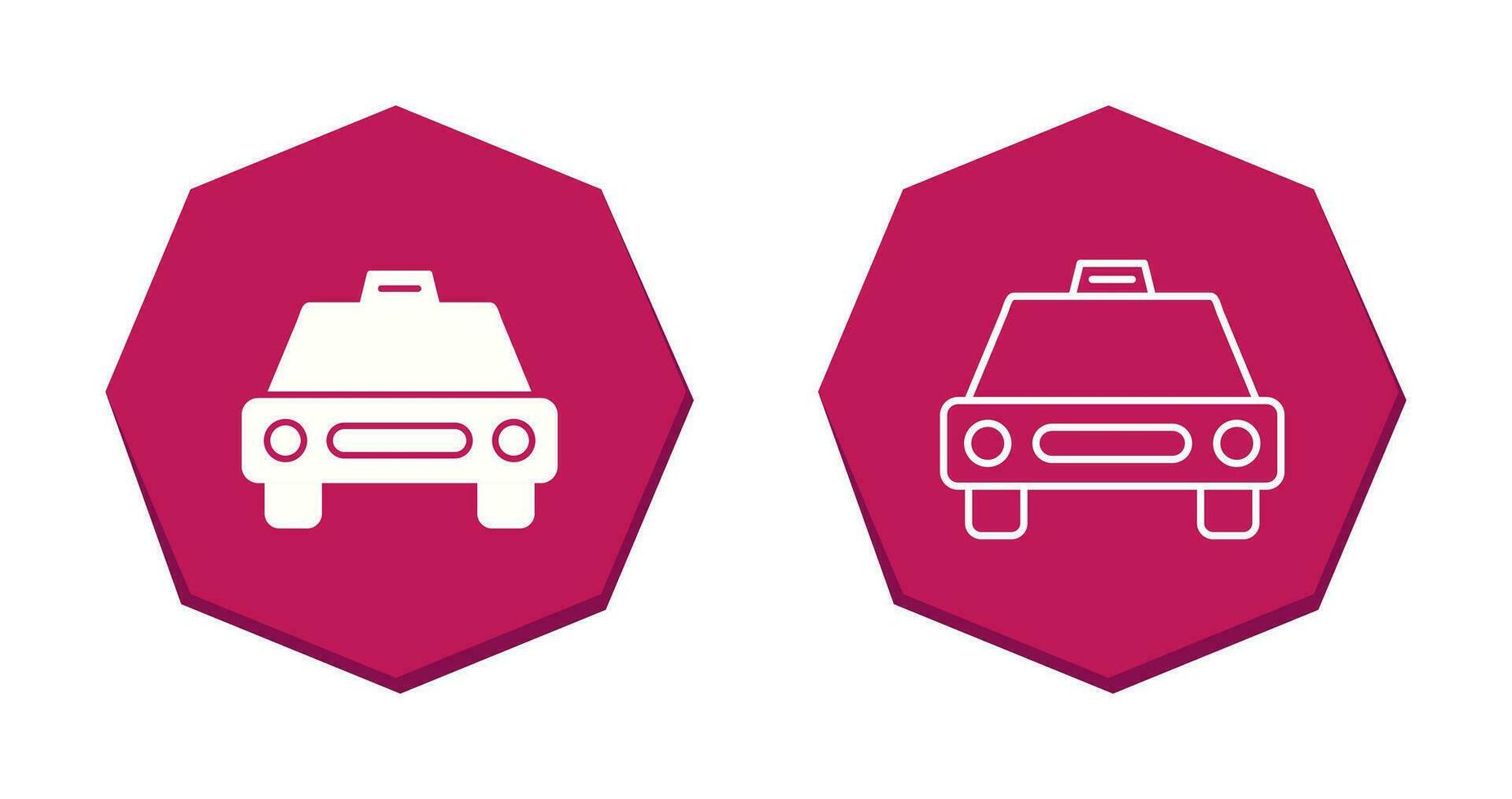 Cab Vector Icon