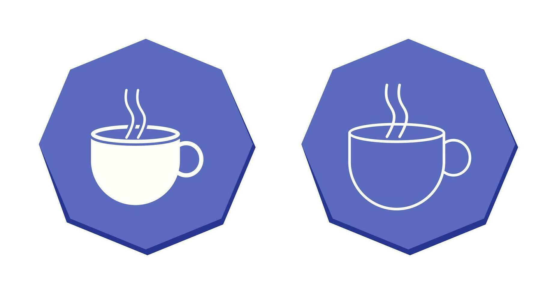 Hot Coffee Vector Icon
