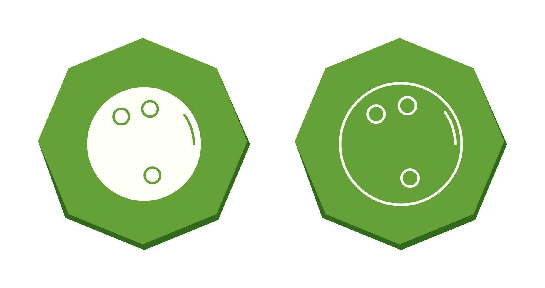 Bowling Ball Vector Icon