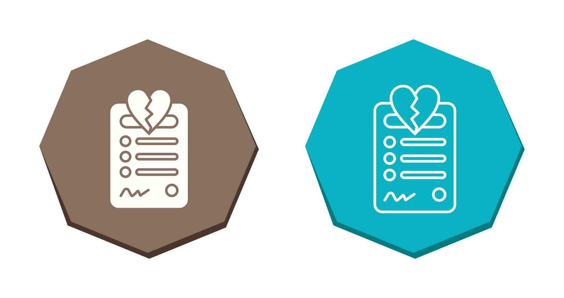 Divorce Vector Icon