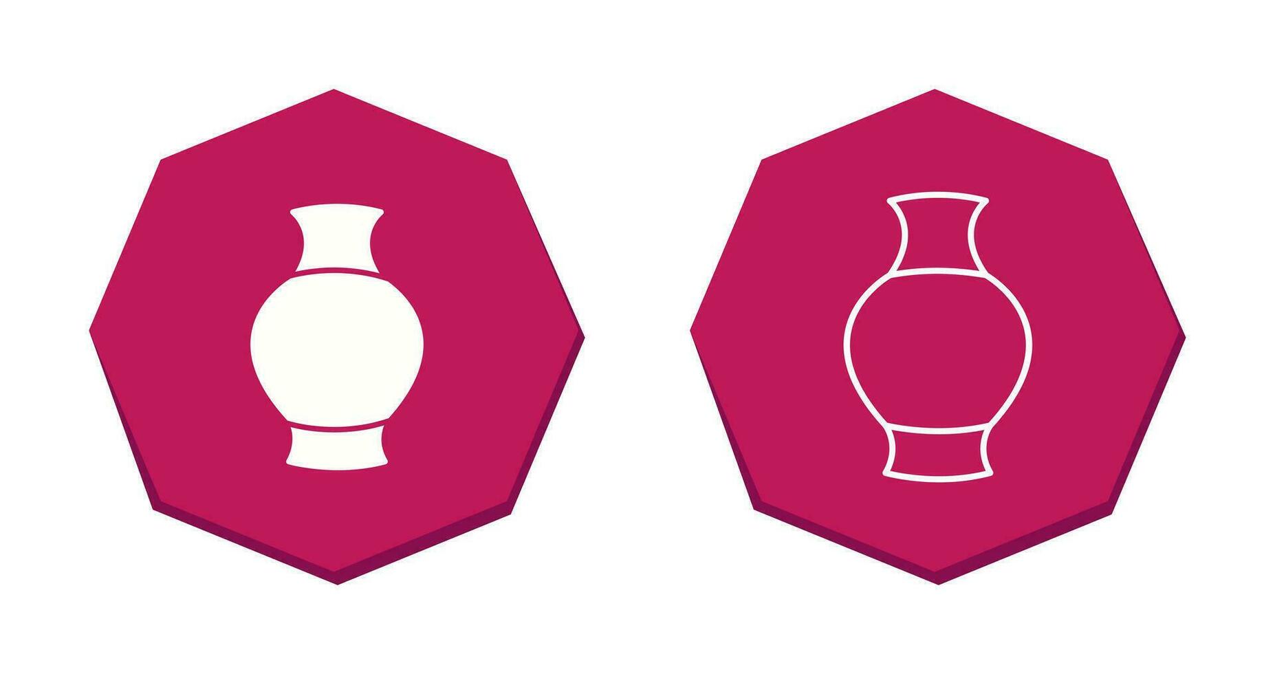 Antique Jar Vector Icon