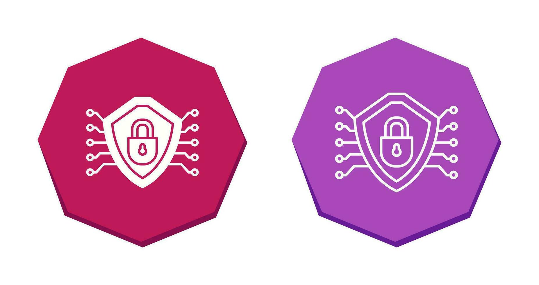 Cyber Security Vector Icon