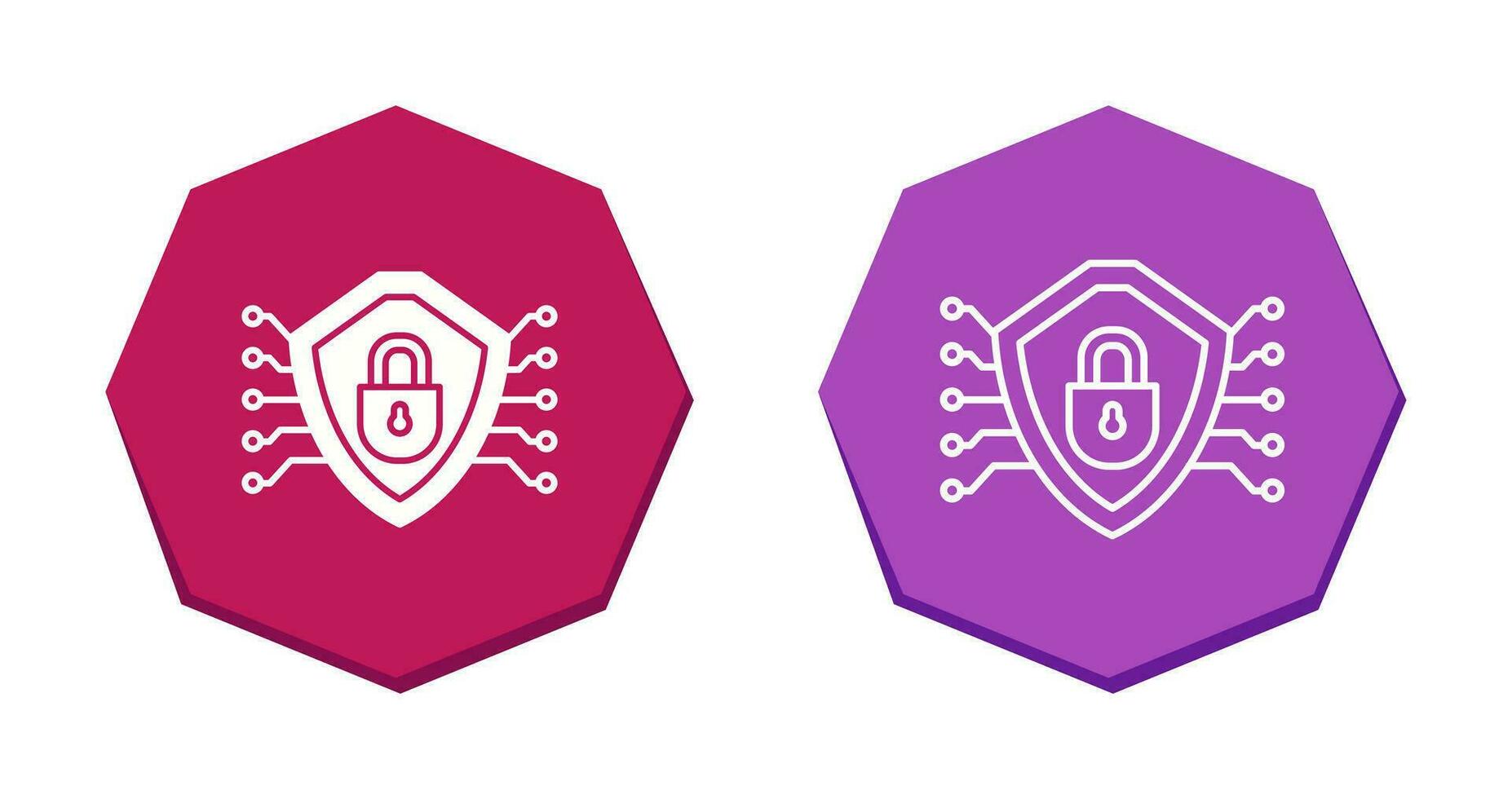 Cyber Security Vector Icon