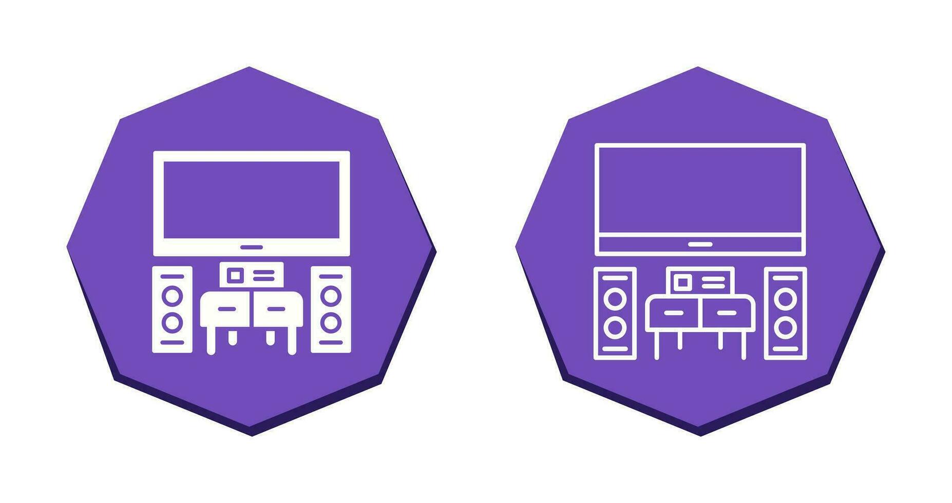 Home Theater Vector Icon