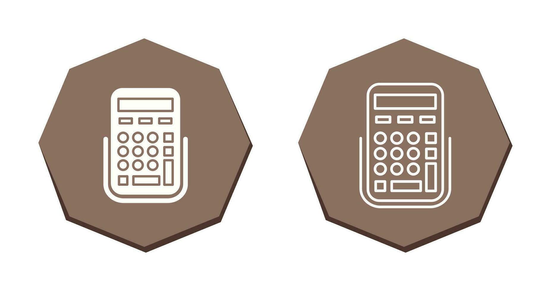 icono de vector de calculadora