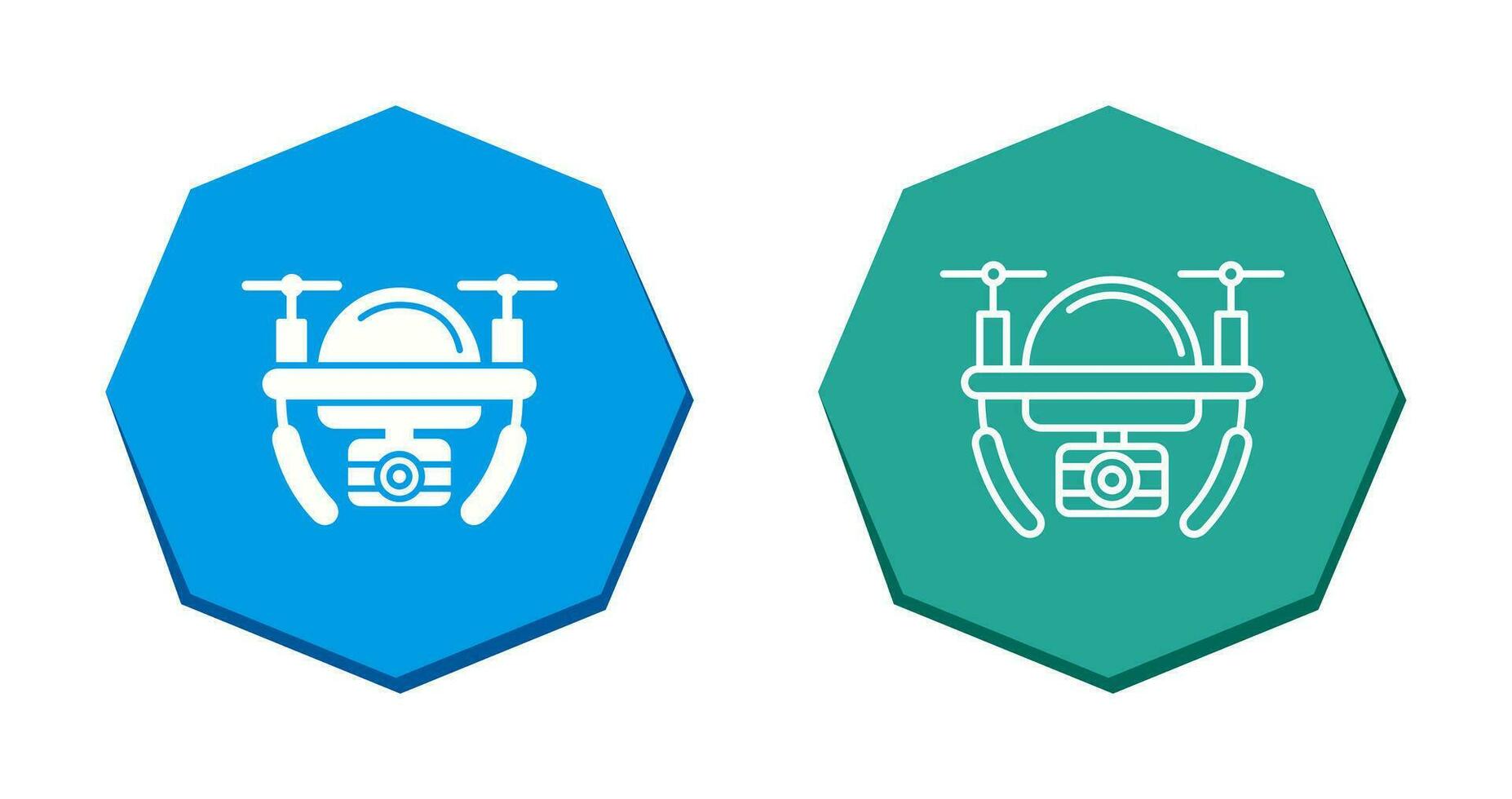 Camera Drone Vector Icon