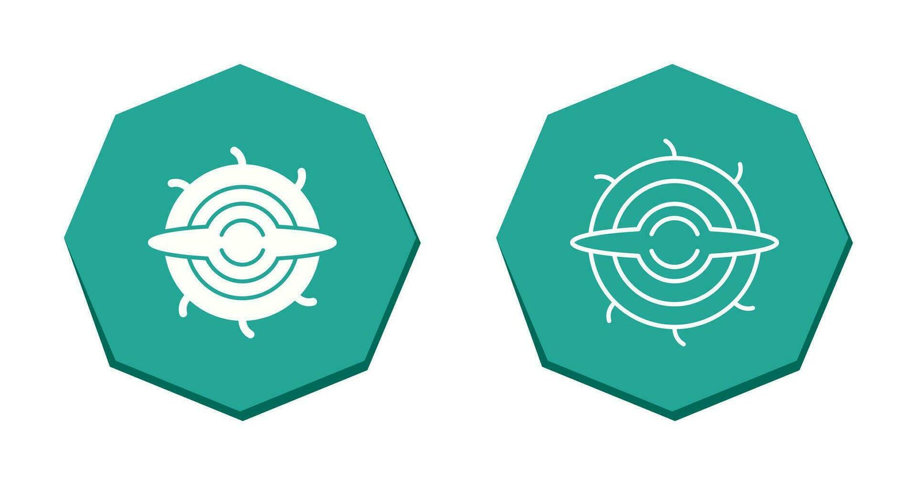 Black Hole Vector Icon