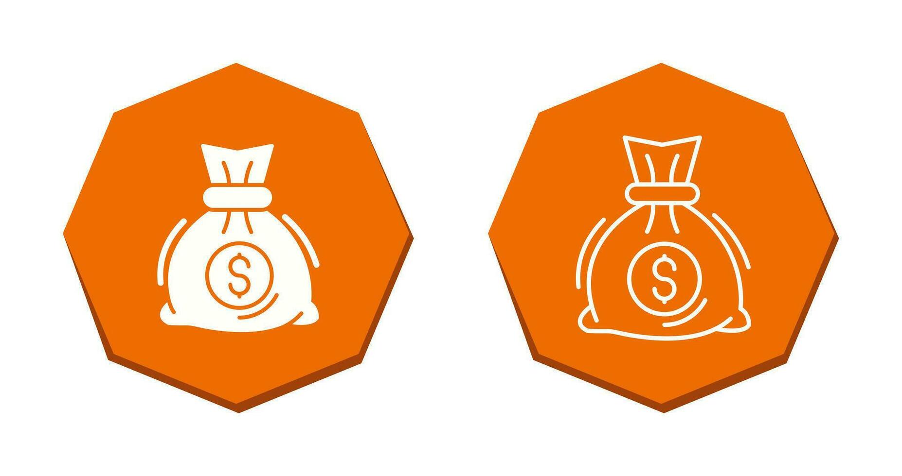 Money Bag Vector Icon