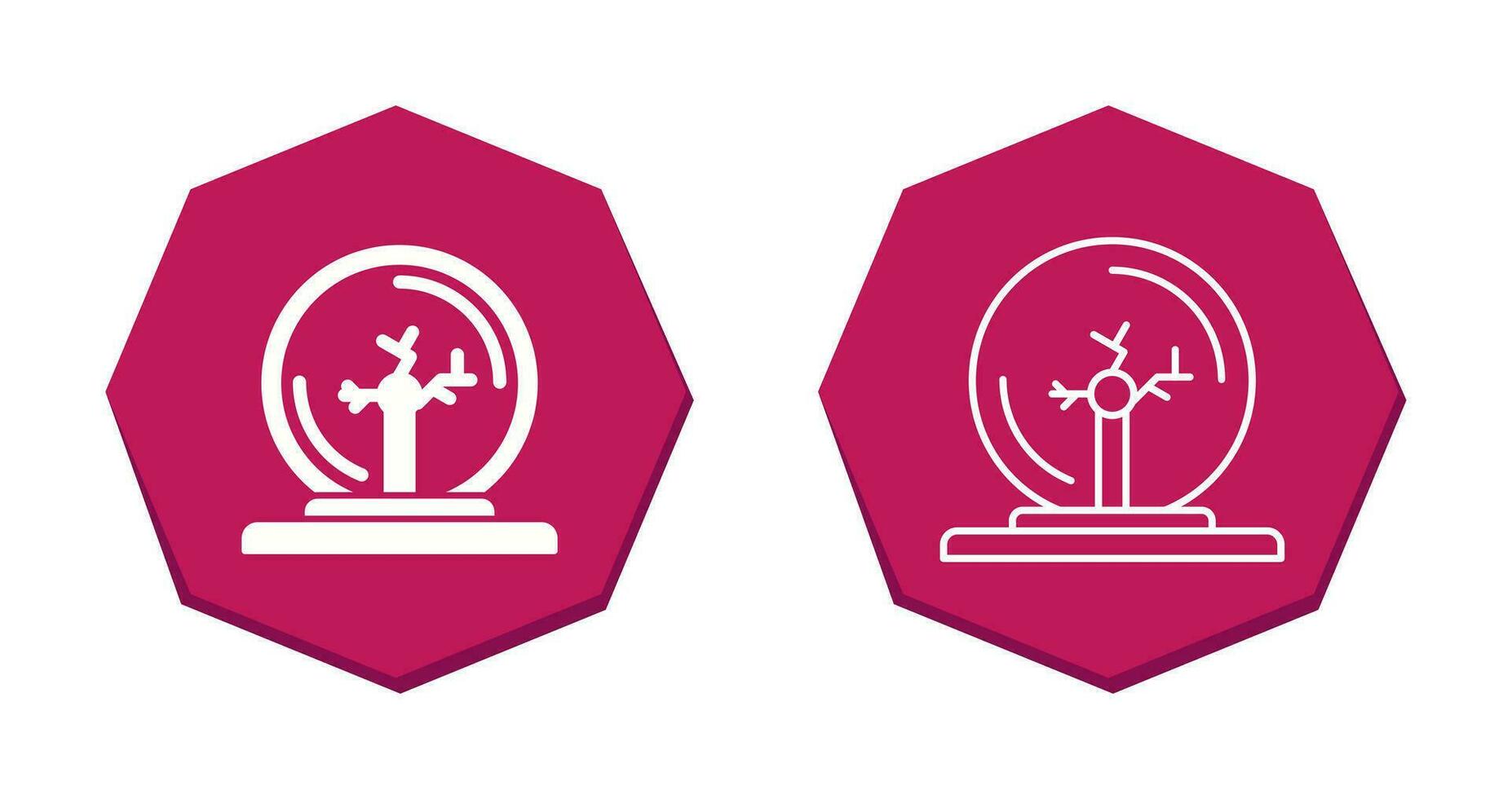 Plasma Ball Vector Icon