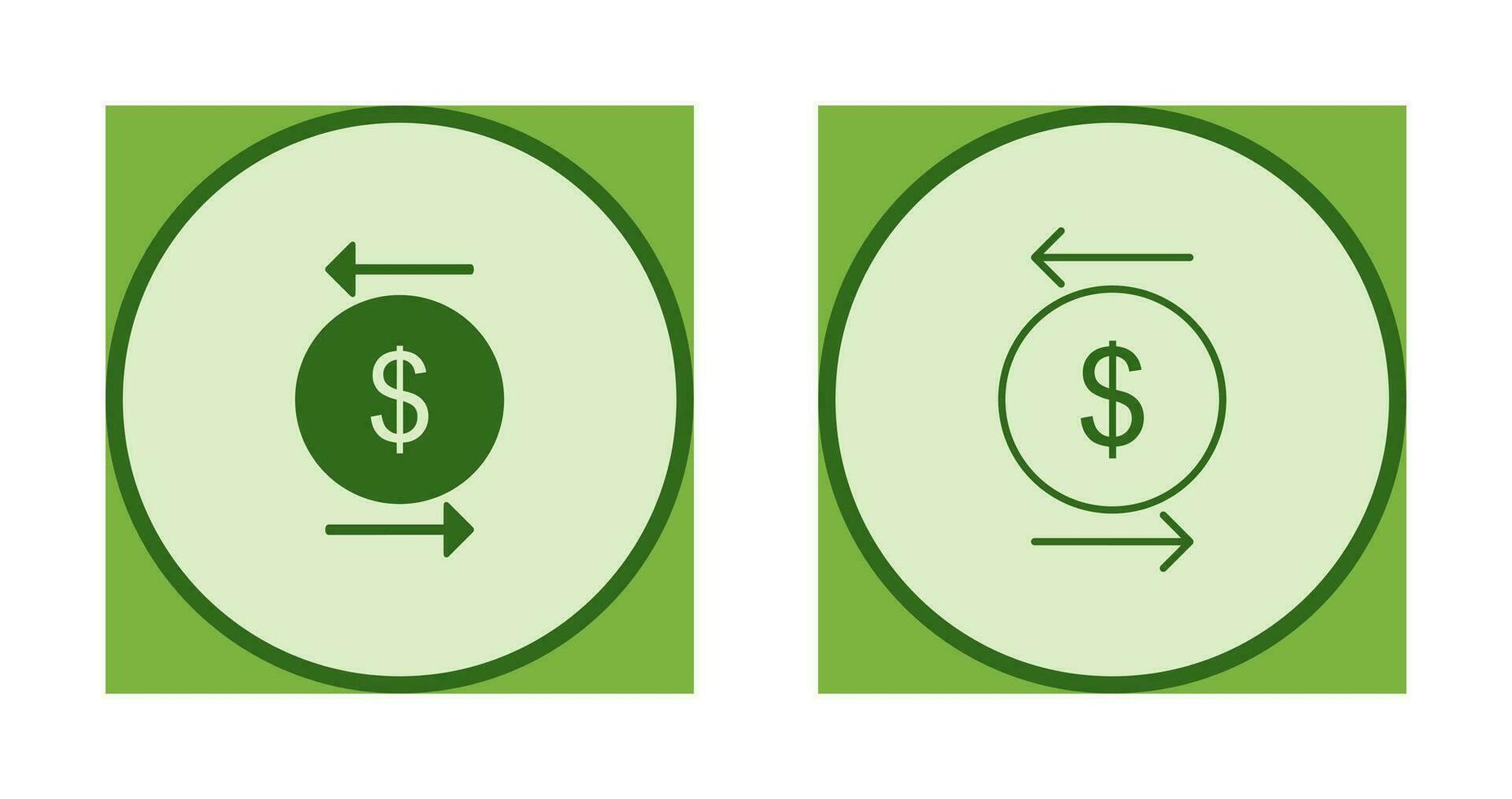 Unique Transcation Vector Icon