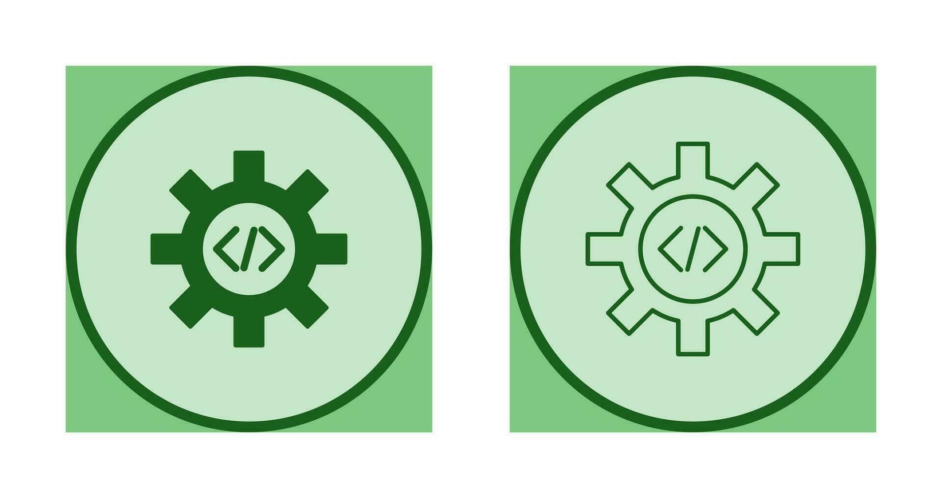 icono de vector de optimización de código único