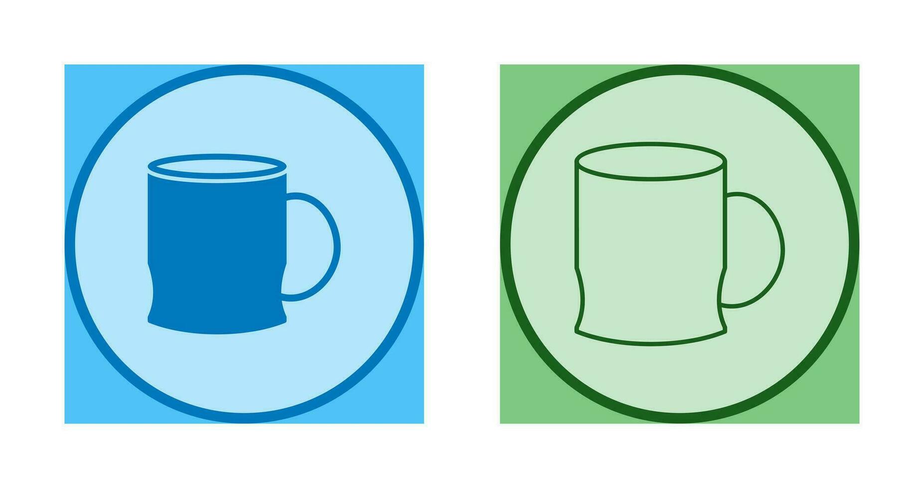 icono de vector de taza de café