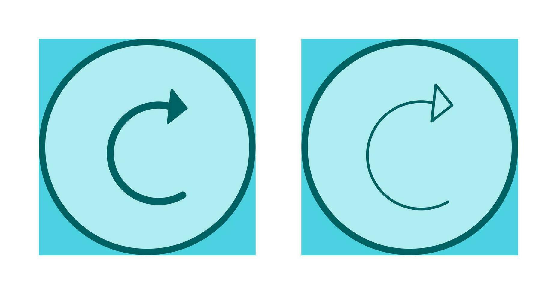 Unique Reload Vector Icon