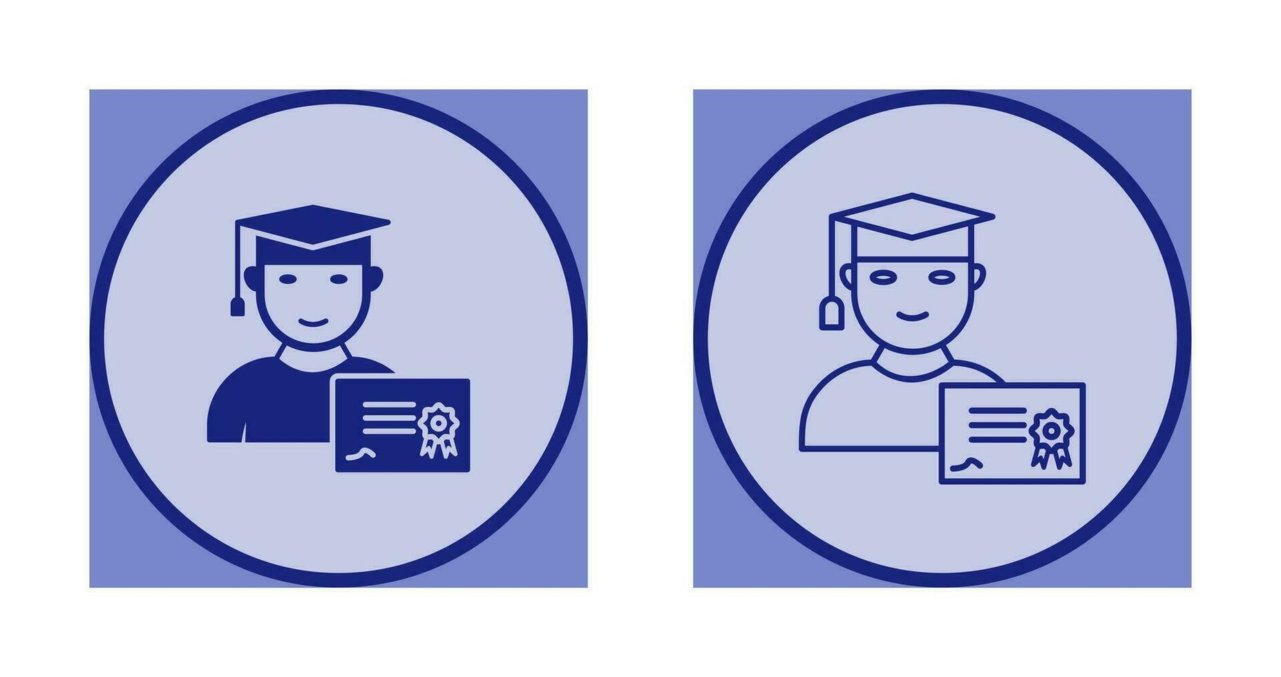 Unique Receiving Diploma Vector Icon