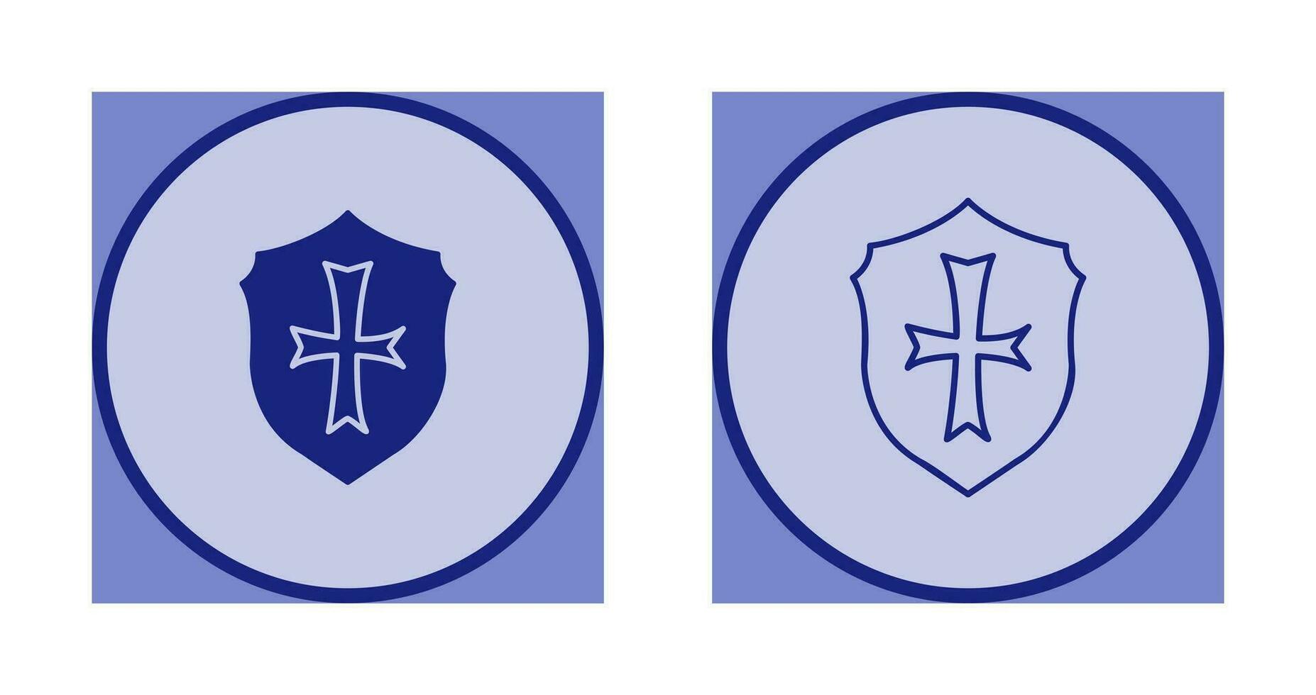 Unique Sheild Vector Icon