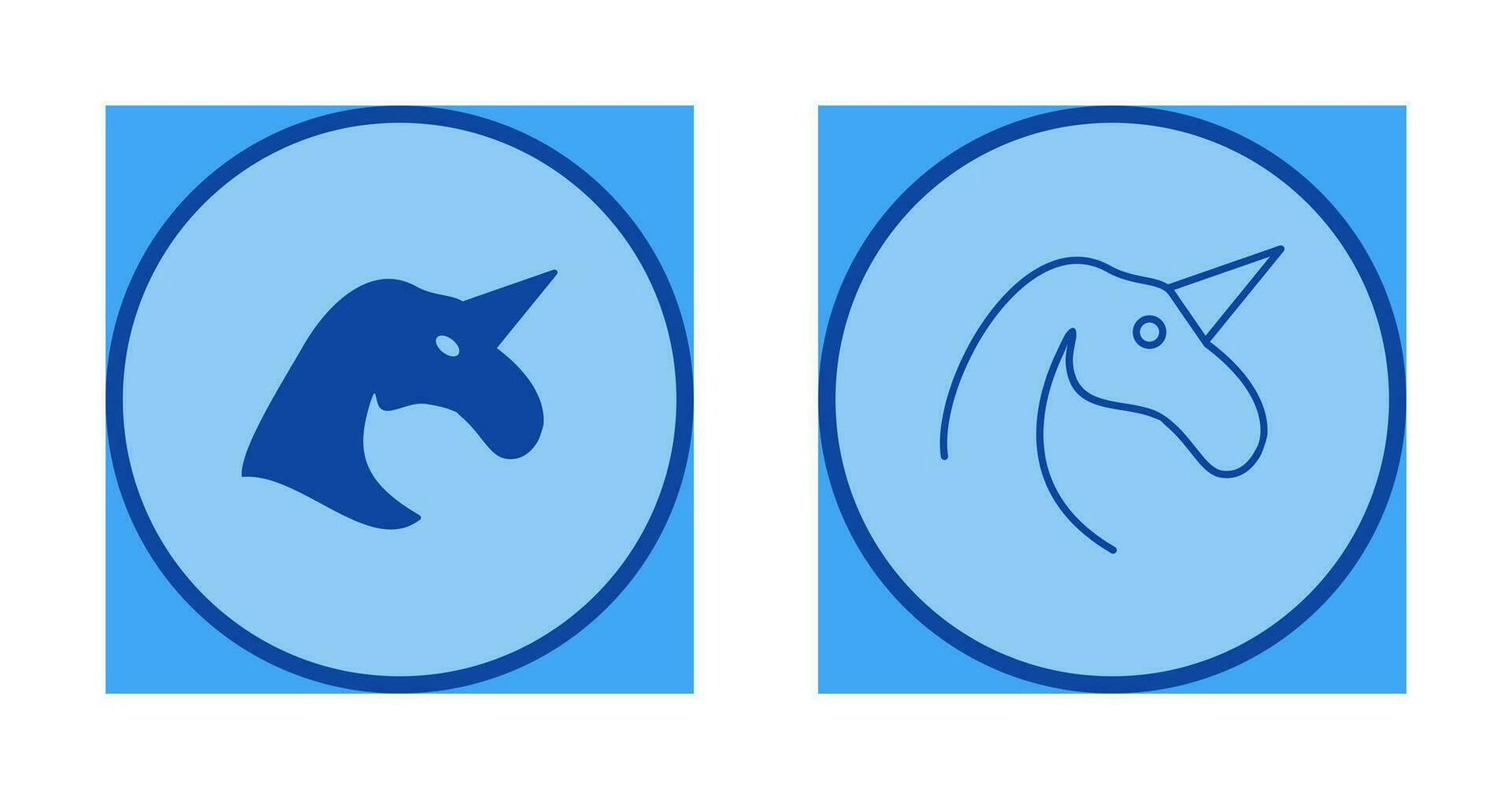 Unicorn Vector Icon