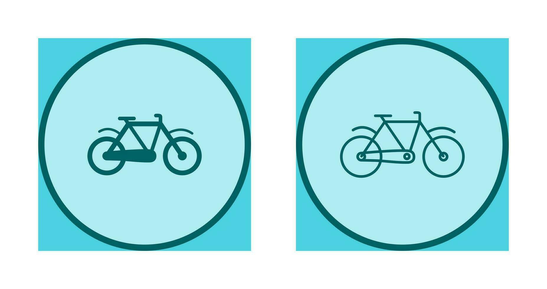 icono de vector de bicicleta