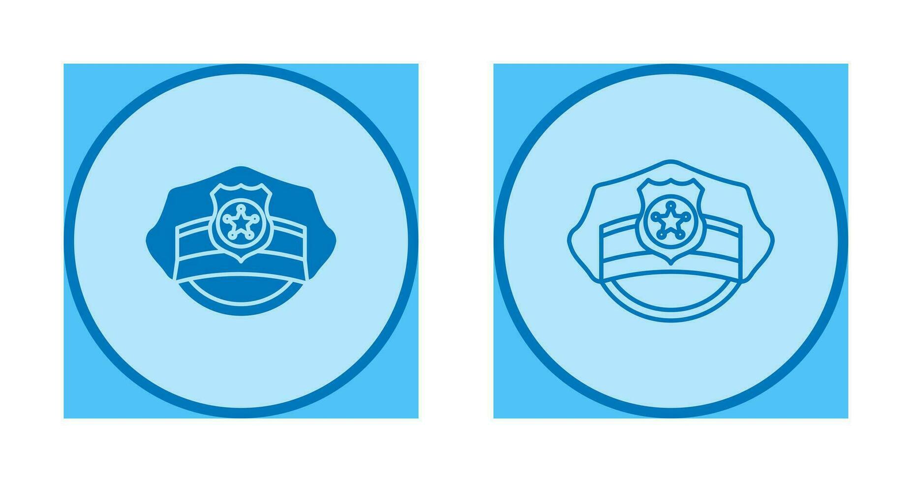 Police Hat Vector Icon