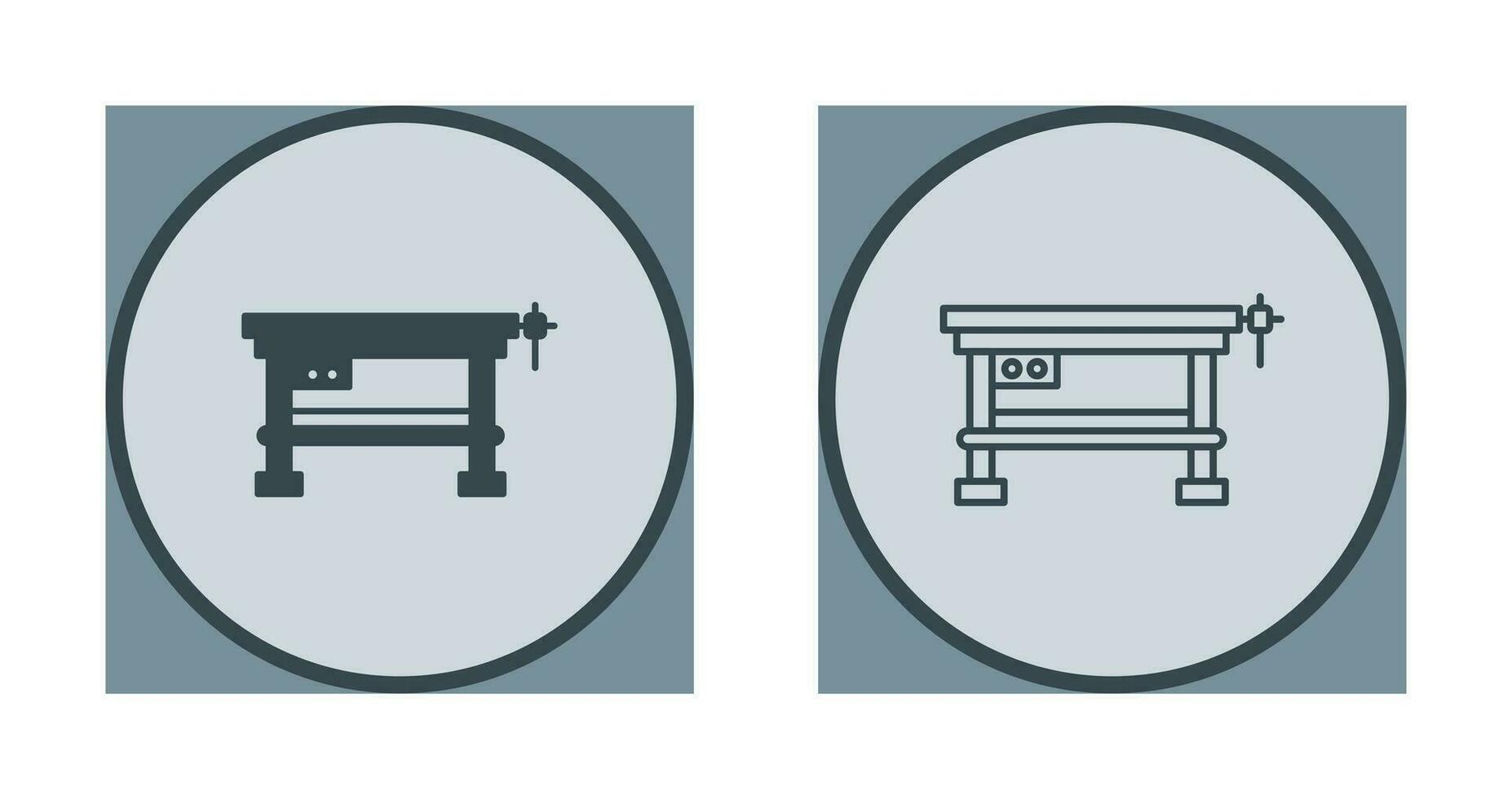 Work Bench Vector Icon