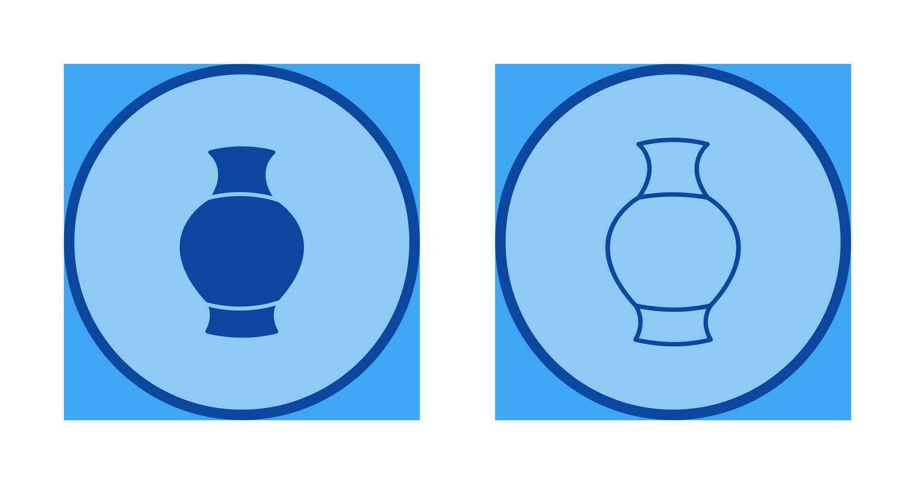 Antique Jar Vector Icon
