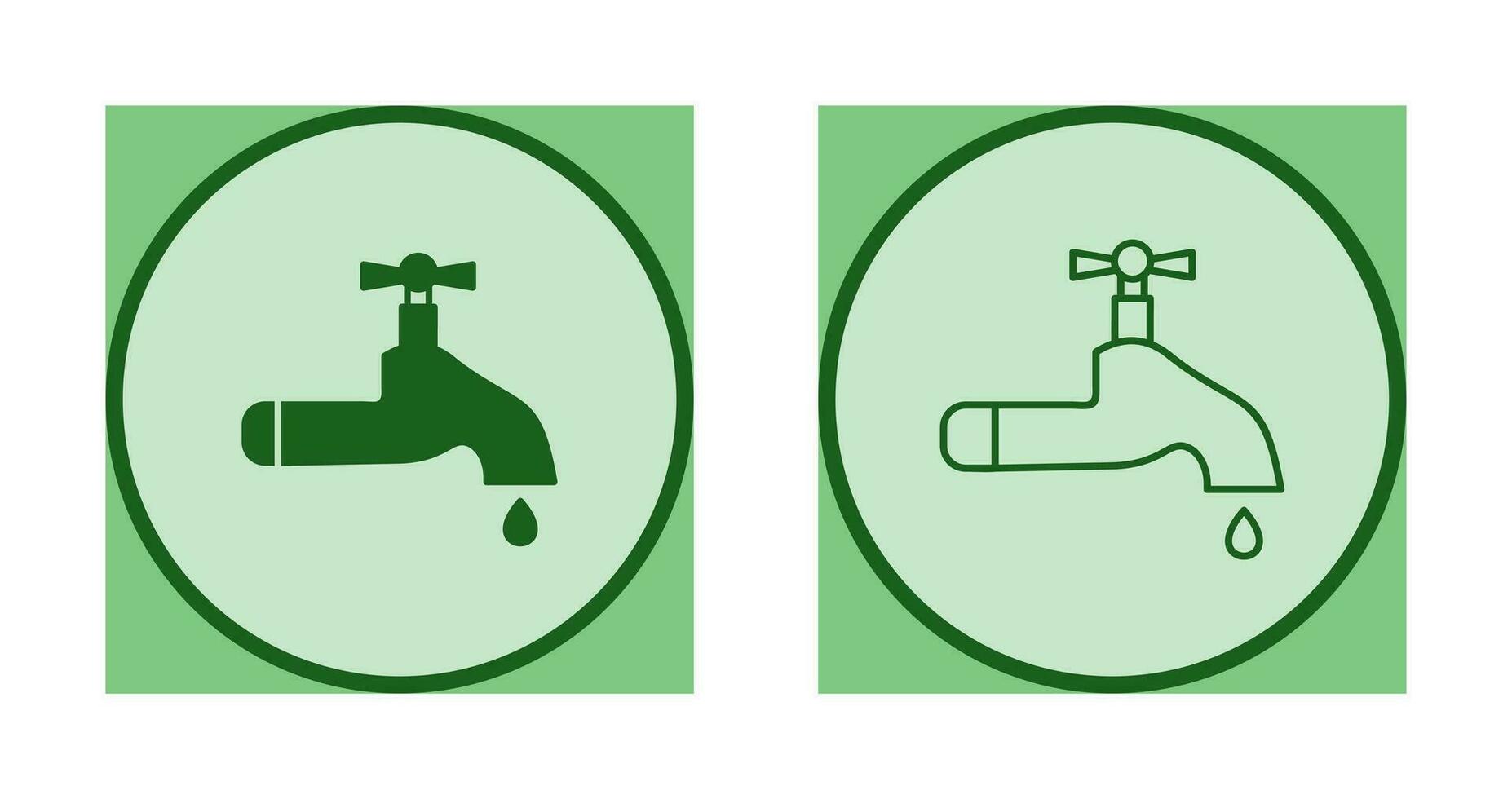 Water Tap Vector Icon