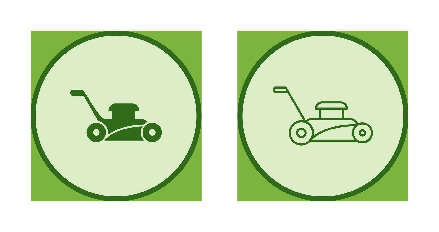 Lawn Mower Vector Icon
