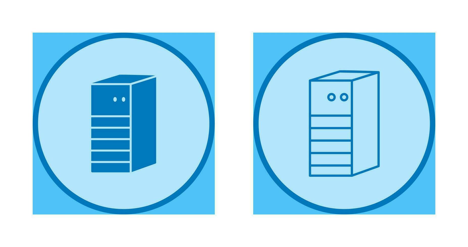 Server Network Vector Icon
