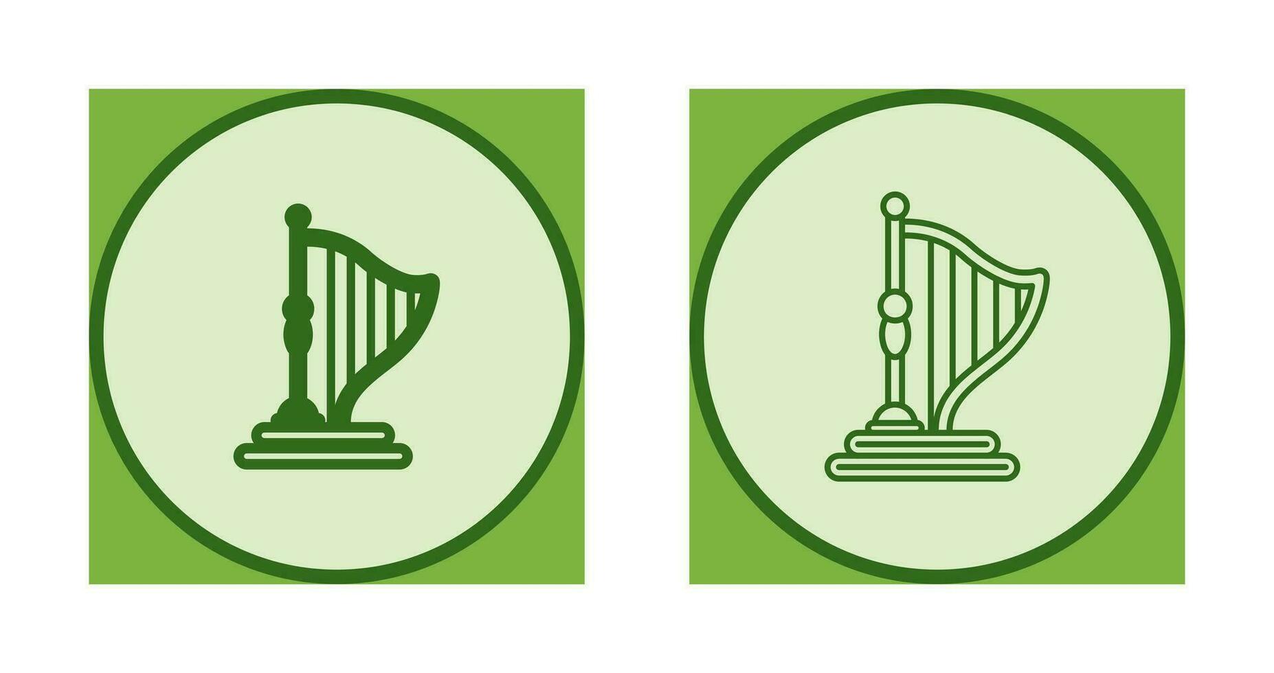 Harp Vector Icon