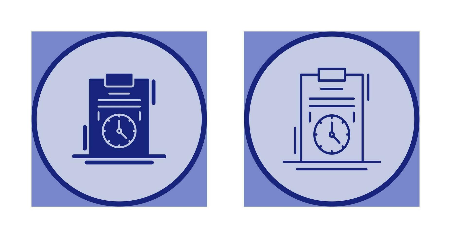 Time Management Vector Icon