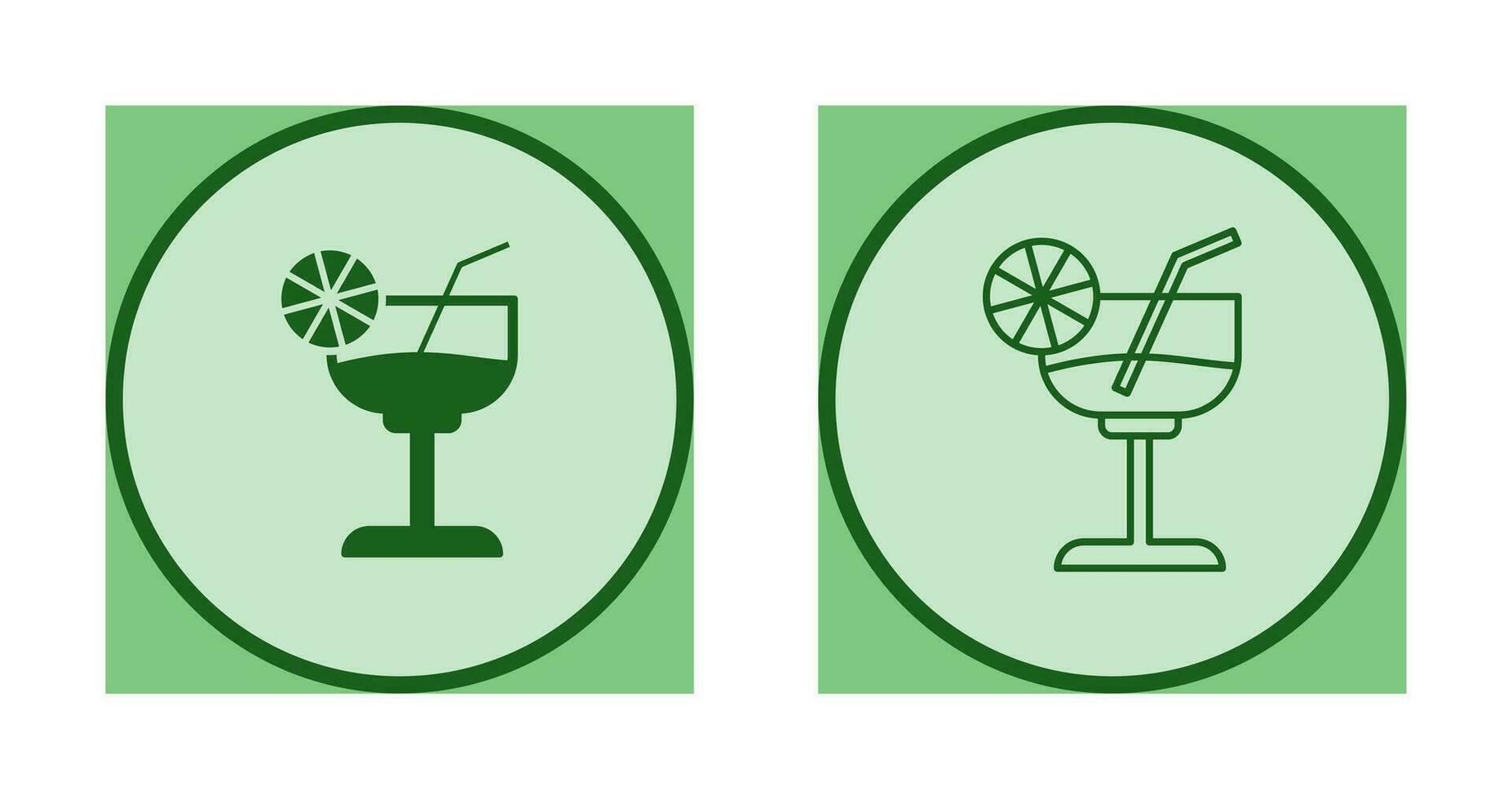 Cocktail Vector Icon