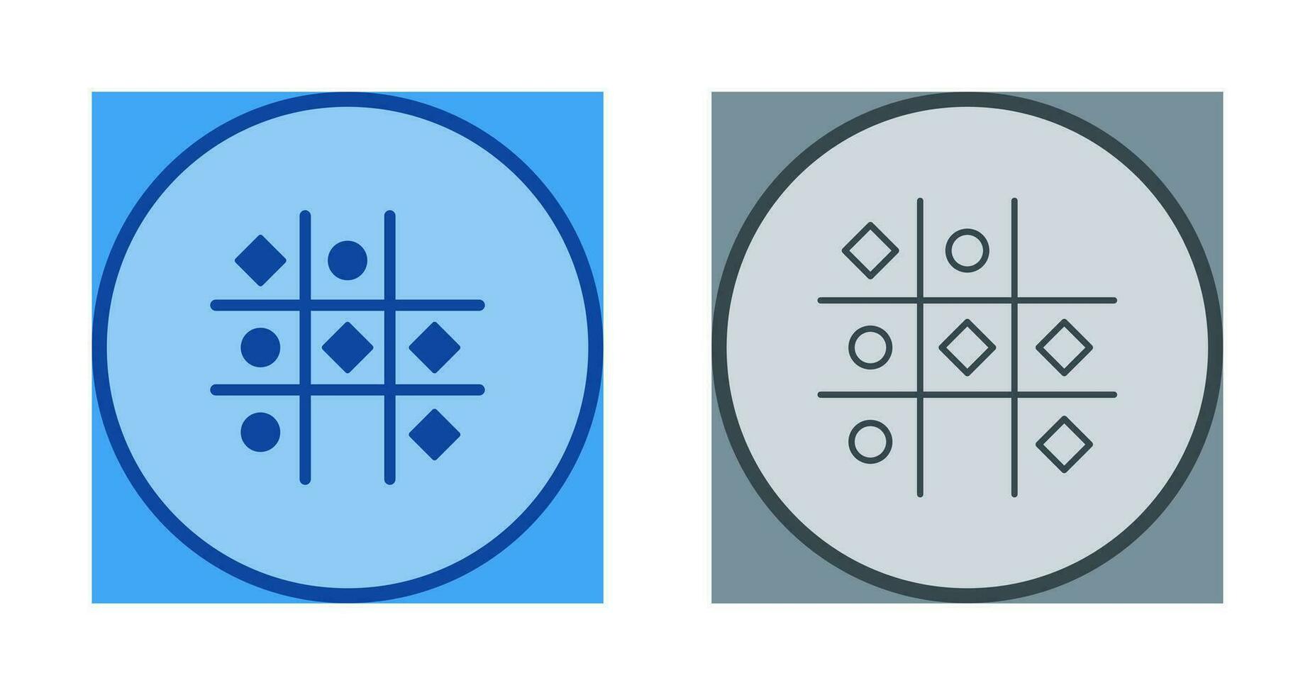 Tic Tac Toe Vector Icon